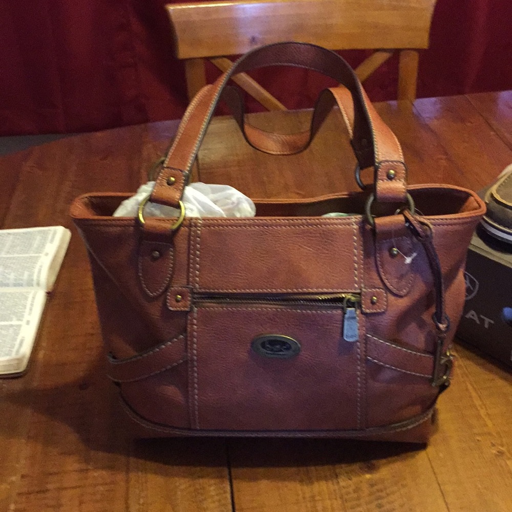 Brown purse b.o.c